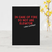 Carte Ascenseur En Coque D'Incendie (Fleur jaune)