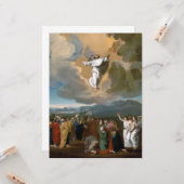 Carte Ascension (Jésus-Christ ascendant au Ciel) (Devant/Arrière en situation)