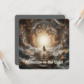 Carte Ascension vers la Lumière (Devant/Arrière en situation)