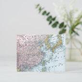 CARTE : ASIE DE L'EST, 1907 (Debout devant)