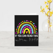 Carte Asl Alphabet American Sing Langue Asl Enseignant F (Fleur jaune)