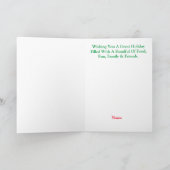 Carte ASL I Love You Christmas Card (Intérieur)