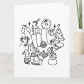 Carte ASL ILY – Vibrations d'hiver  (Devant)