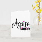 Carte Asre To Insre Sitive Motivational Gift Tee  (Fleur jaune)