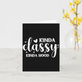 Carte Assez Classe Assez Quartier (Fleur jaune)