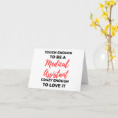 Carte Assez Difficile Pour Être Un Assistant Médicale 2 (Fleur jaune)