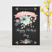 Carte Assez floral (Fleur jaune)