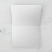 Carte assiette blanche avec couverts (Intérieur)