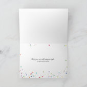 Carte Assiettes et couverts pour 50e anniversaire (Intérieur)