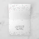 Carte Assiettes et couverts pour 69e anniversaire (Intérieur)