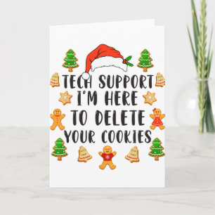 Carte Assistance Technique de Noël Ici Pour Supprimer le
