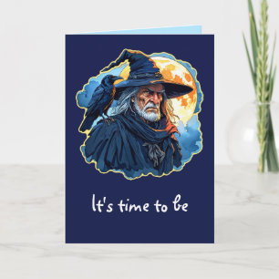 Carte Assistant avec corbeau - Halloween Fun 1