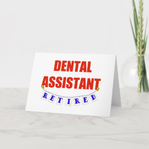 CARTE ASSISTANT DENTAIRE RETRAITÉ