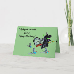 CARTE ASSISTANT D'OZ ANNIVERSAIRE À TOUS