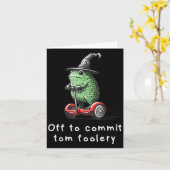 Carte Assistant Grenouille Whimsical Désactivé Pour Enga (Fleur jaune)