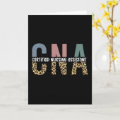 Carte Assistant infirmier certifié de l'AIIC Cheetah Imp (Fleur jaune)