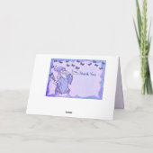 Carte Assistant magique & Merci de papillons Personnalis (Dos)