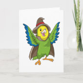 Carte Assistant Parrot en tant qu'assistant avec Casquet (Devant)