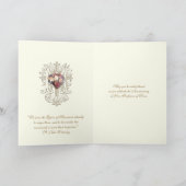 Carte Assomption Frère Profession religieuse des vaches (Intérieur)