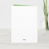 Carte Aster pourvus de Stoker violets Fleur de naissance (Dos)