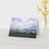 Carte Astoria-Megler Bridge, Astoria (Fleur jaune)