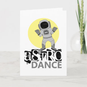 Carte Astro Dance, astronaute