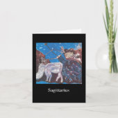 Carte Astrologie Horoscope Sagittarius (Devant)