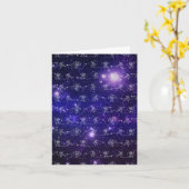 Carte Astronaut (Fleur jaune)