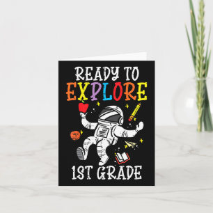 Carte Astronaut Enfants Prêt À Explorer La 1ère Année