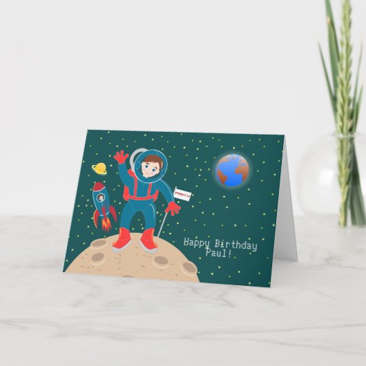 Carte Astronaute (Devant)
