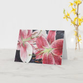 Carte Astronomes dans l'amour (Fleur jaune)