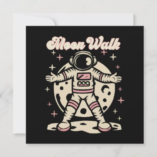 Carte Astronout de Moon Walk (Devant)