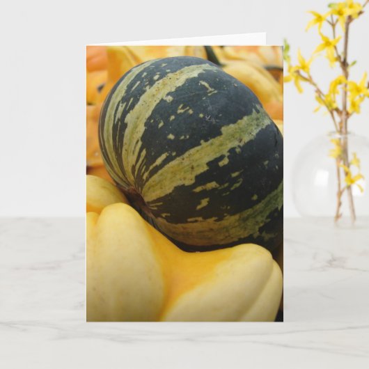 Carte At the Pumkin (Fleur jaune)