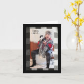 Carte Ate a Pint of Ice Cream Card (Fleur jaune)