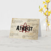 Carte Athée (Fleur jaune)