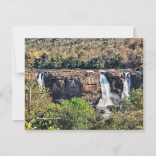 Carte Athirappilly Falls, Panchayath, Kerala, Inde