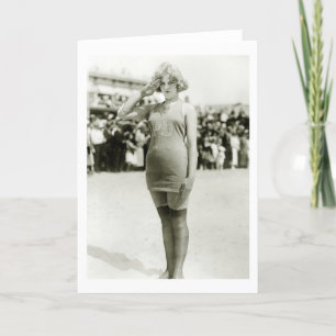 Carte Atlantic City Beauty, early 1900s