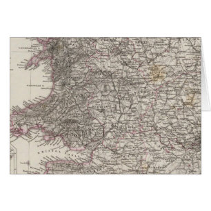Carte Atlas d'Angleterre