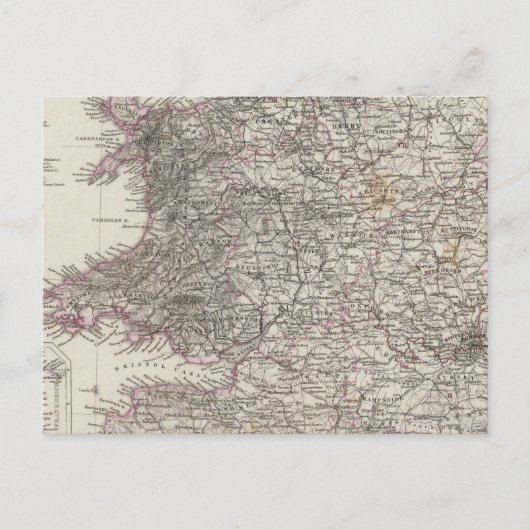 Carte Atlas d'Angleterre (Devant)