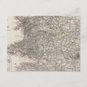 Carte Atlas d'Angleterre