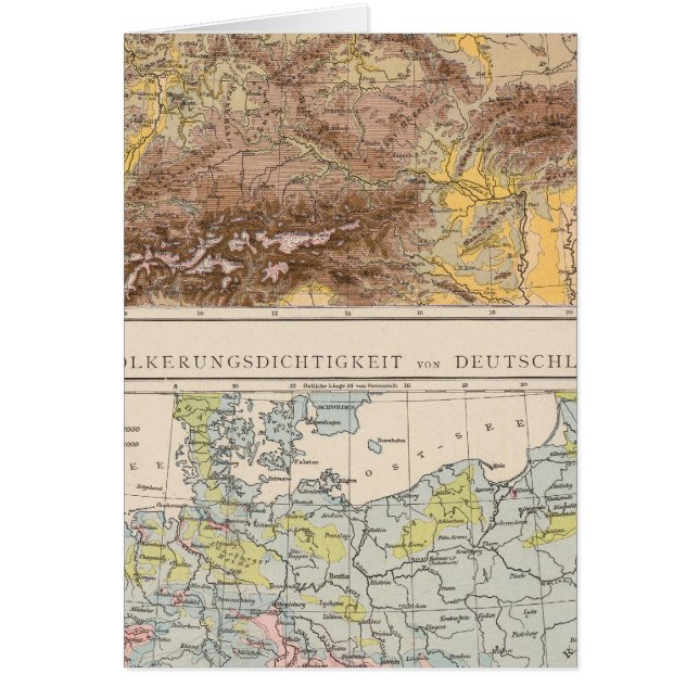 Carte Atlas de l'Europe centrale (Devant)