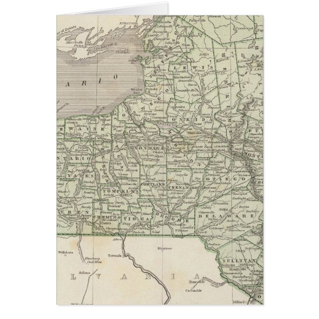 Carte Atlas de New York (Devant)