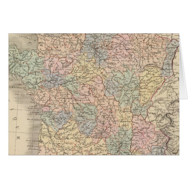 Carte Atlas France (Devant horizontal)