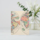 Carte Atlas mondial avec courants et alizés (Debout devant)