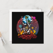 Carte Atlas Space Man (Devant/Arrière en situation)