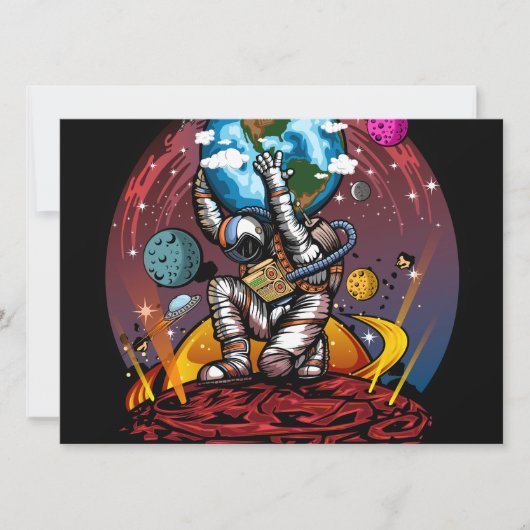 Carte Atlas Space Man (Devant)