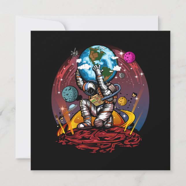 Carte Atlas Space Man (Devant)