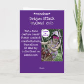 Carte Attaque au dragon (Dos)