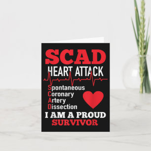 Carte Attaque Cardiaque Scad Cardiaque Spontanée Disques