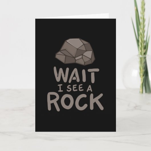 Carte Attends De Voir Un Rock (Devant)